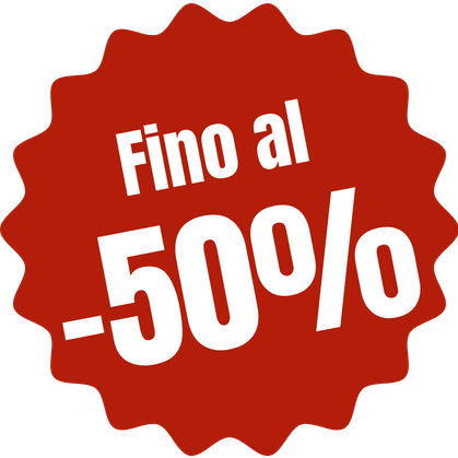 -43% dal listino