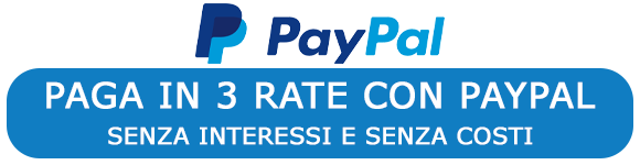 Paga in 3 rate con PayPal