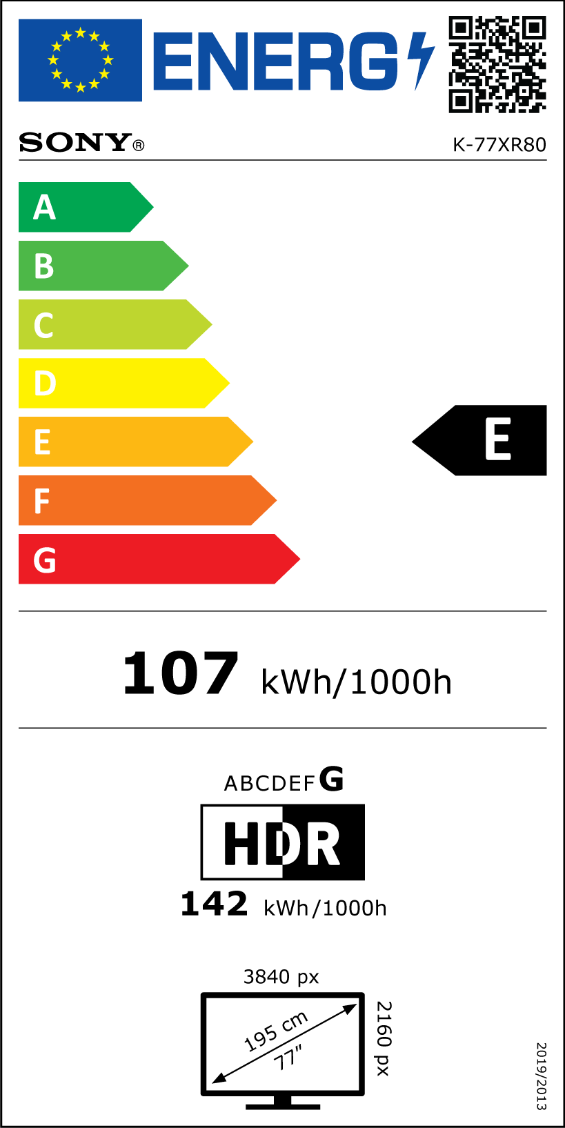 Etichetta energetica EU