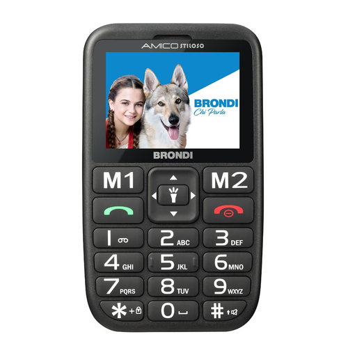 Cellulare AMICO STILOSO BLACK