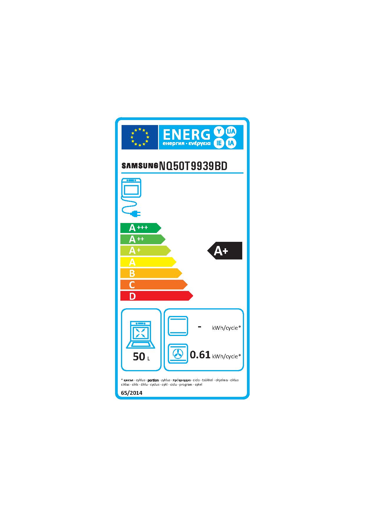 Etichetta energetica EU