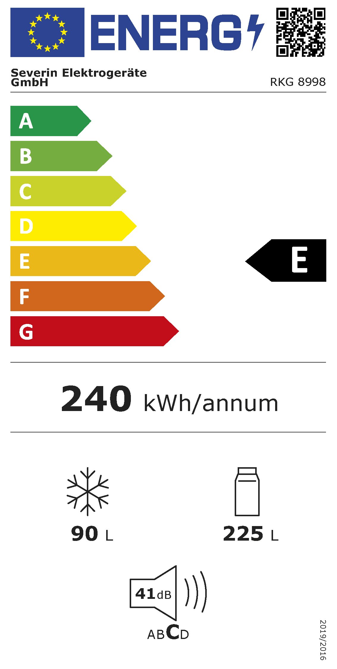 Etichetta energetica EU