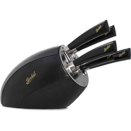 black-leather-block-with-5-elegance-knives
