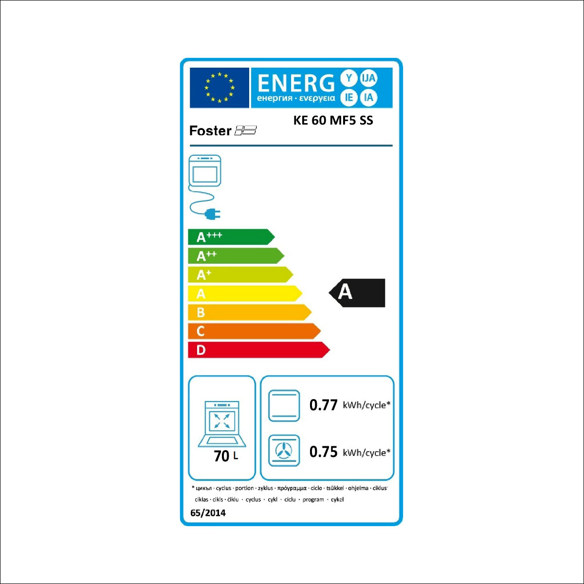 Etichetta energetica EU
