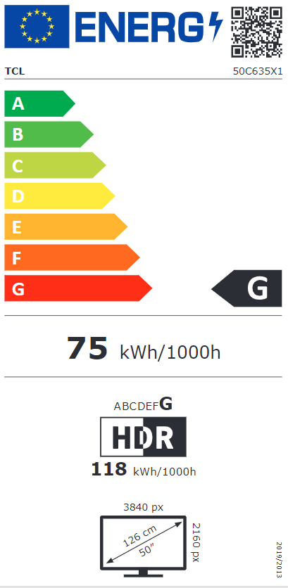 Etichetta energetica EU