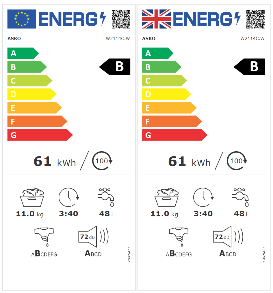 Etichetta energetica EU