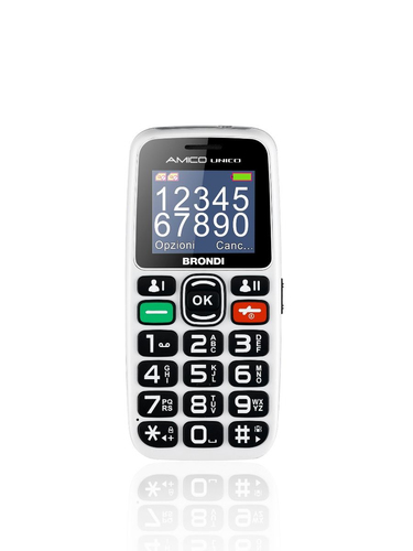 Cellulare Amico Unico Bianco