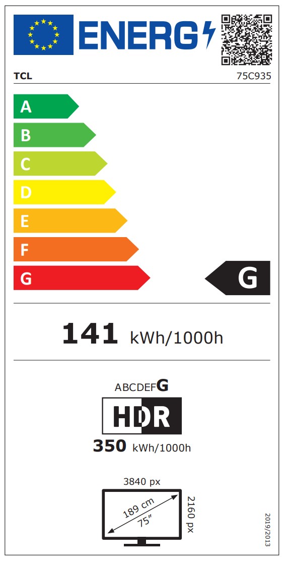 Etichetta energetica EU