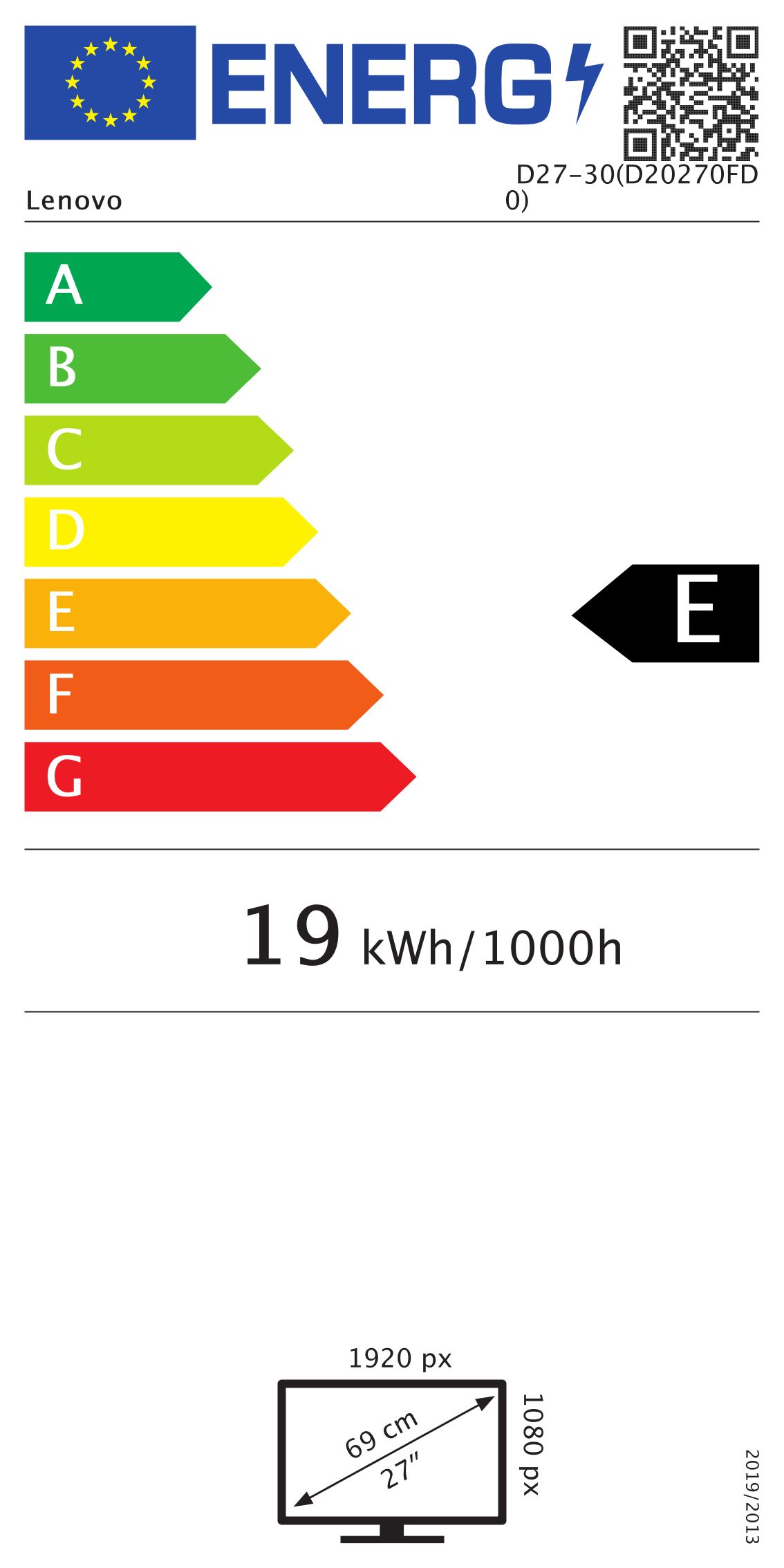 Etichetta energetica EU