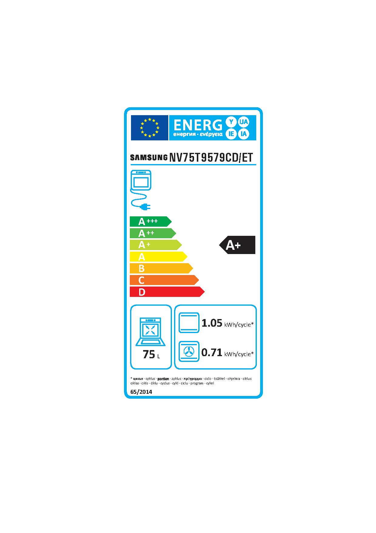 Etichetta energetica EU