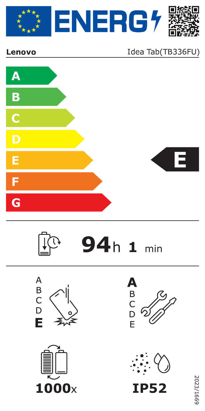Etichetta energetica EU