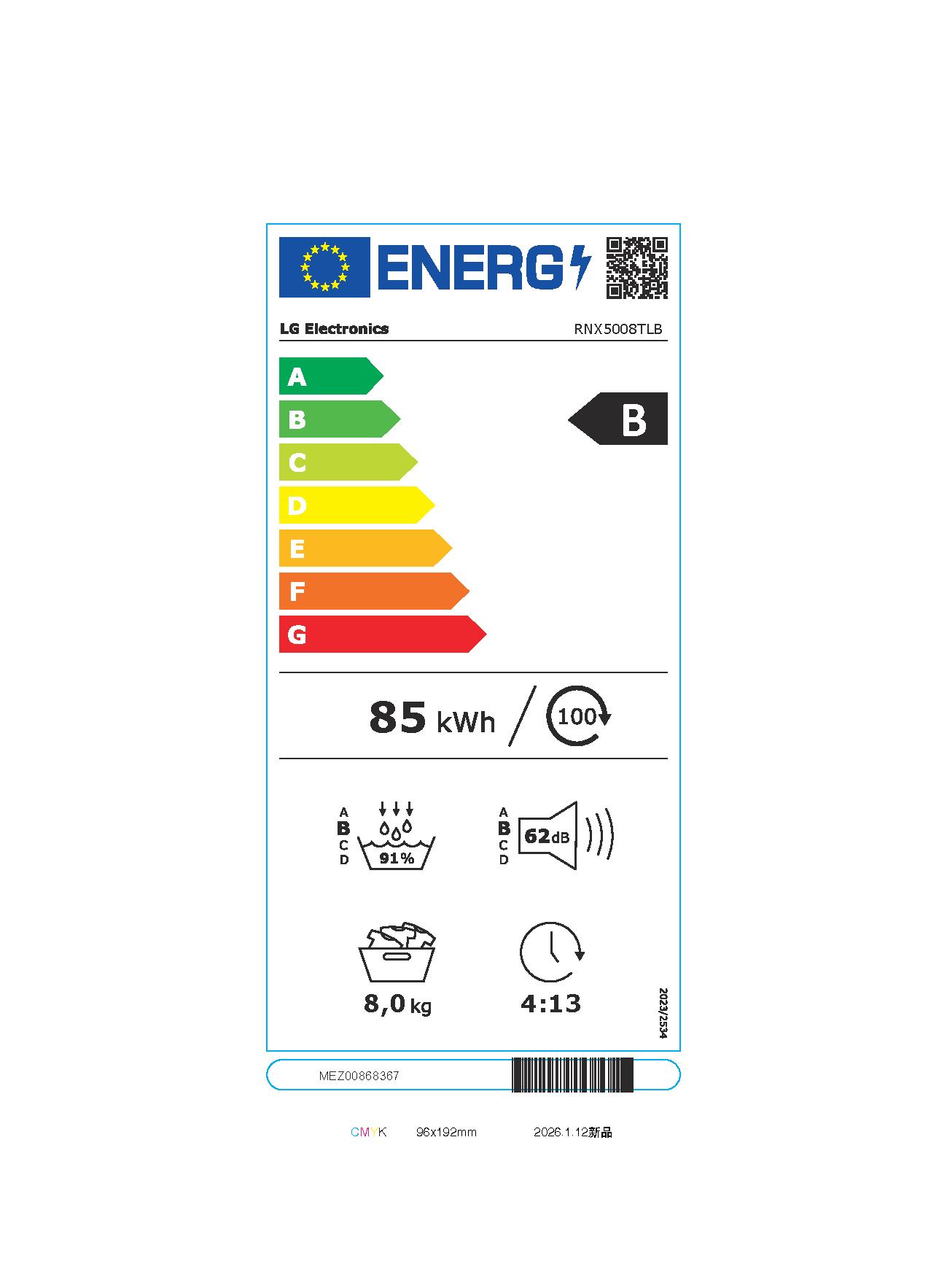 Etichetta energetica EU