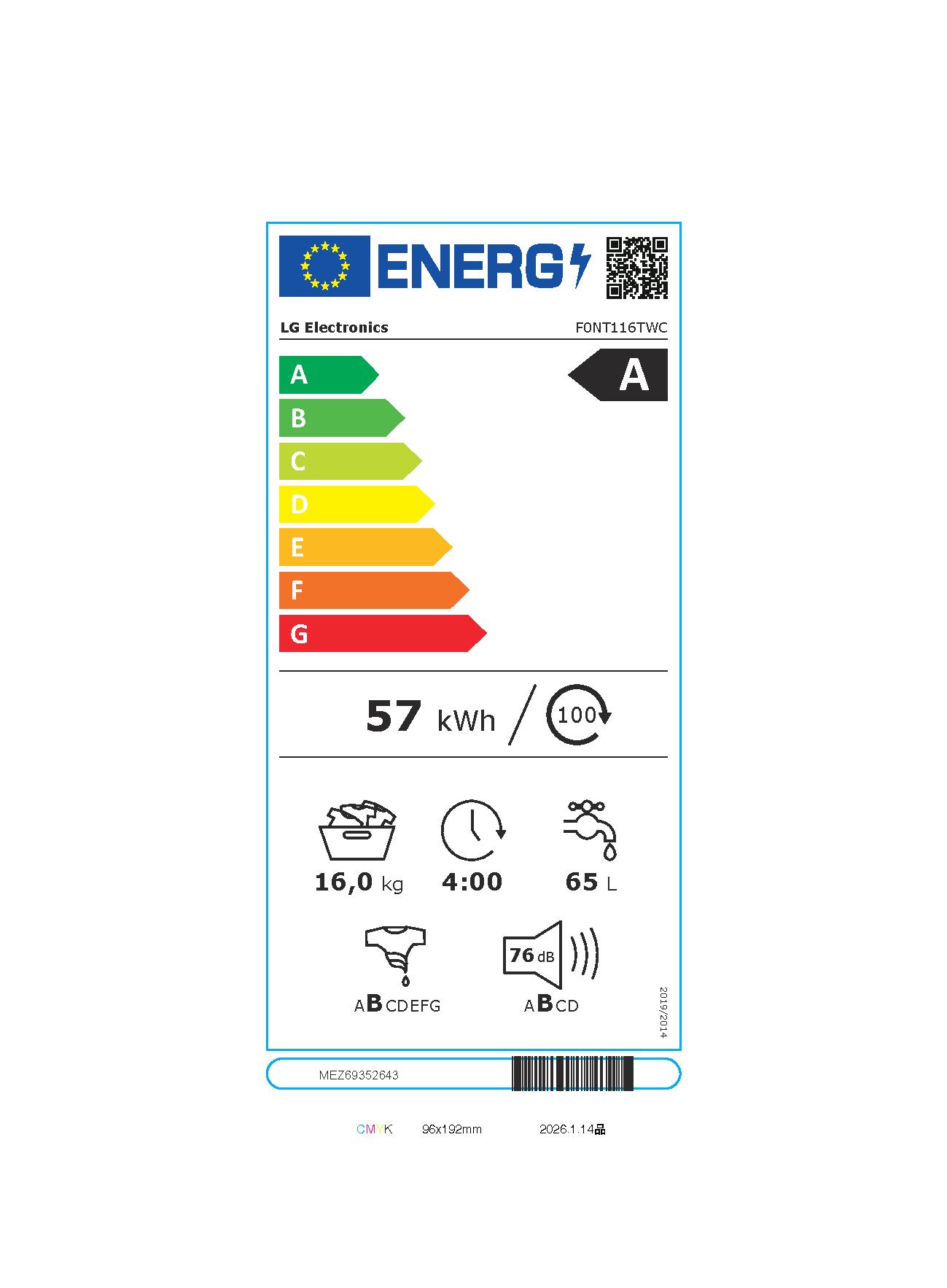 Etichetta energetica EU