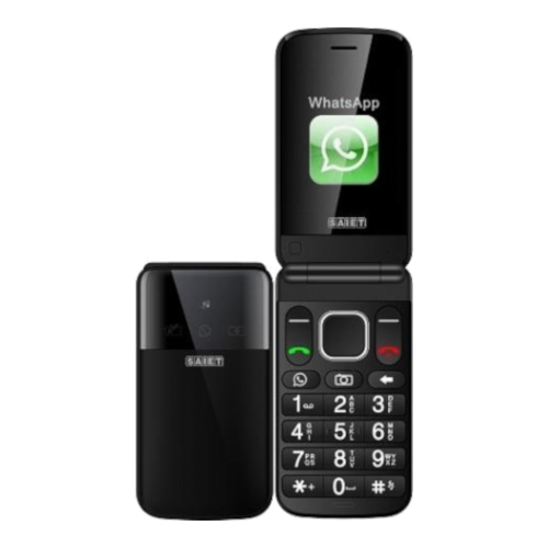 telefono-facile-flip-black