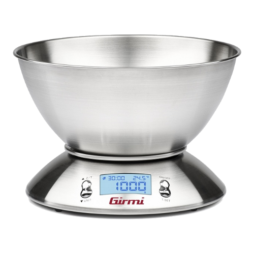 Vendita Bilancia Cucina Elettronica Inox con Ciotola inox 1gr/5kg - GIRMI  online a prezzi competitivi
