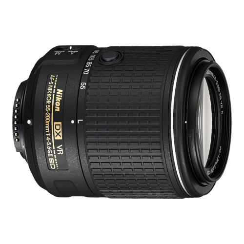Nikon obiettivo 55-200 mm ed vr II