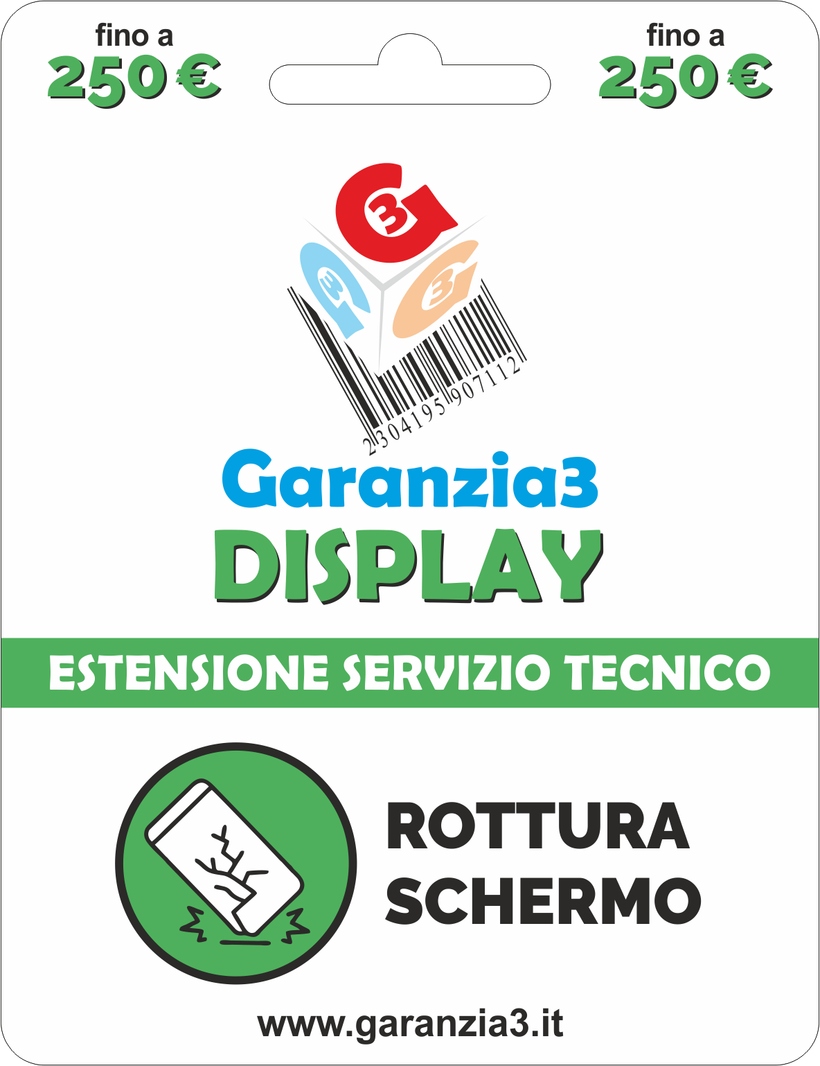 Garanzia 3 Display 250
