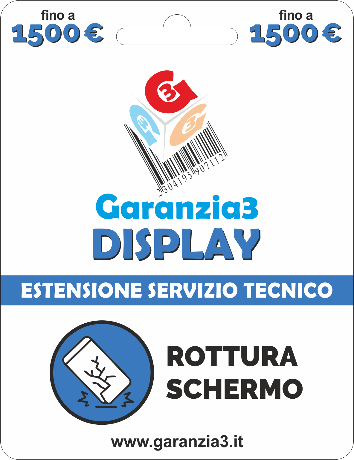 Garanzia 3 Display 1500