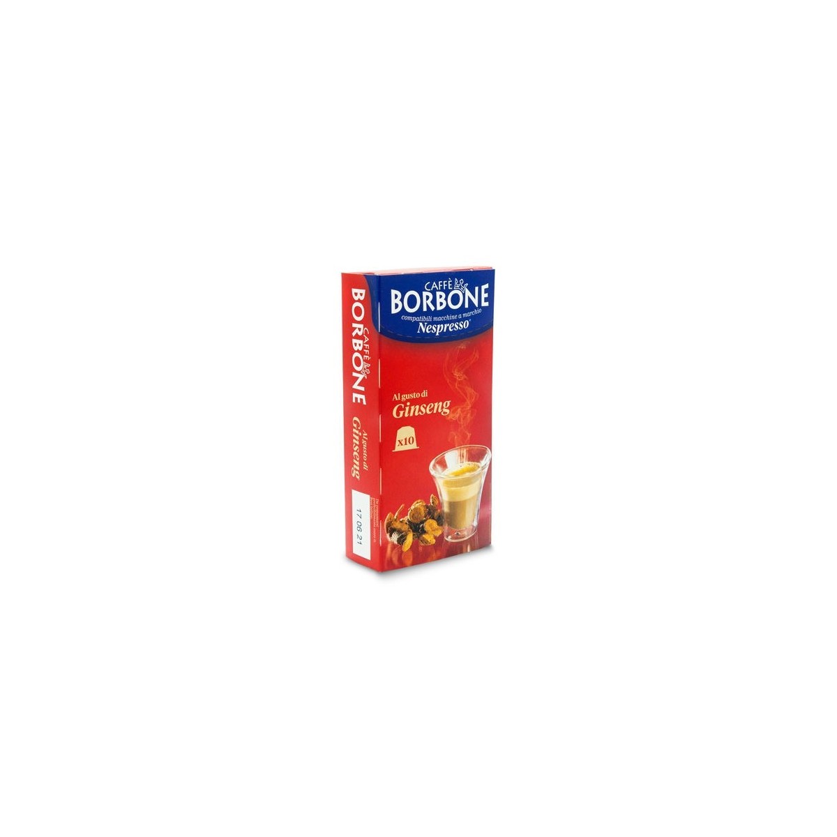 Confezione 10 Caps Ginseng Nespresso