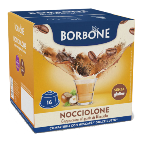 Confezione 16 Caps NoccioloneDolcegusto