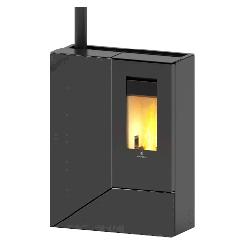 stufa-canalizzata-stilo-steel-nero