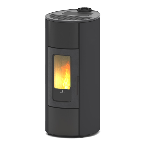 stufa-flexi-11-steel-nero