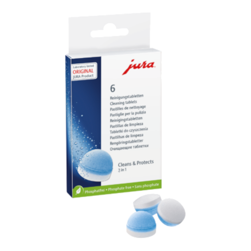 confezioni 6 pastiglie per la pulizia