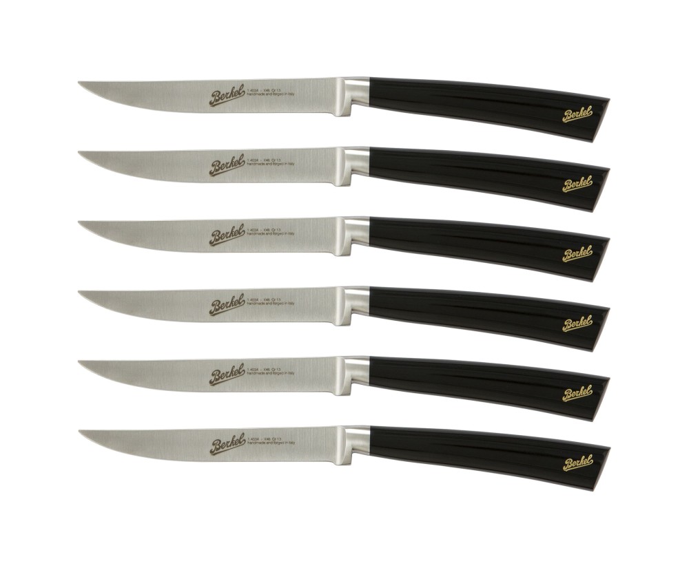 elegance-glossy-black-steak-set-6-pcs