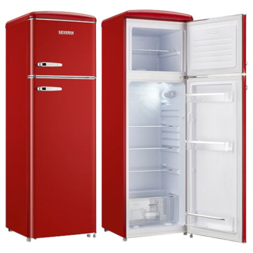 frigorifero-doppia-porta-rosso-rkg-8983