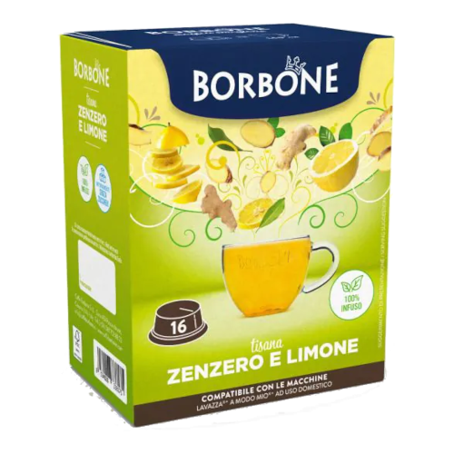 Conf. 16 Capsule Tisana AMZENZEROLIM Lavazza