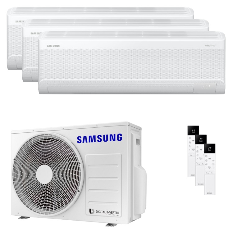 Clima Trial WF AVANT S2 AJ052TXJ3KG/EU + 2 split AR70F09C1AWNEU  + 1 split AR70F12C1AWNEU