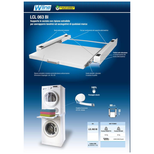 Kit giuzione LCL063BI-BIANCO