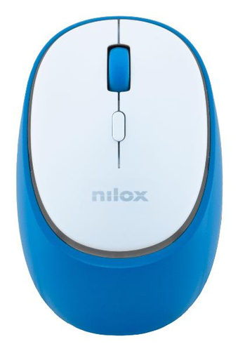 Mouse Wireless Dual Mode NXMDWS103 Blu e Bianco